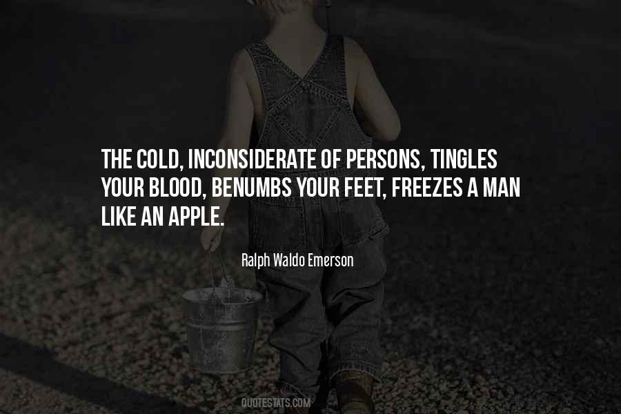 Quotes About Cold Man #71842
