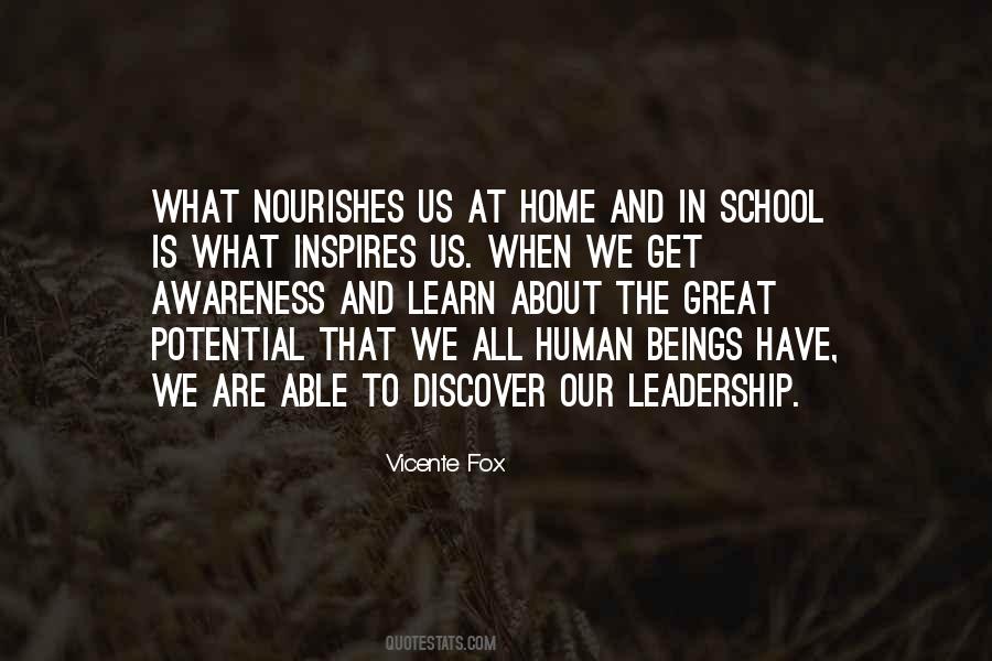Quotes About School Leadership #427177