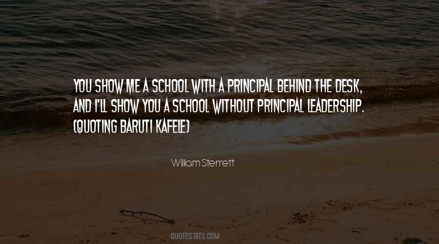 Quotes About School Leadership #487687