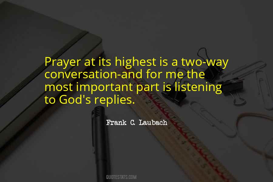 Listening For God Quotes #1584989