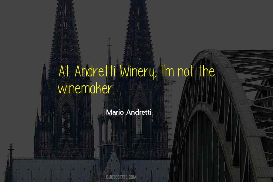 Andretti Winery Quotes #567877