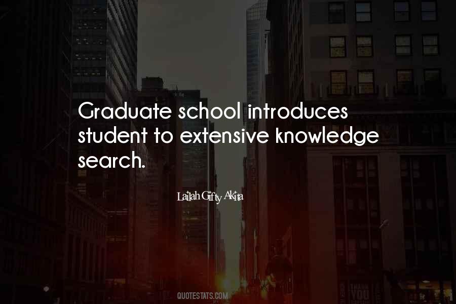 Quotes About Graduate Students #1002085