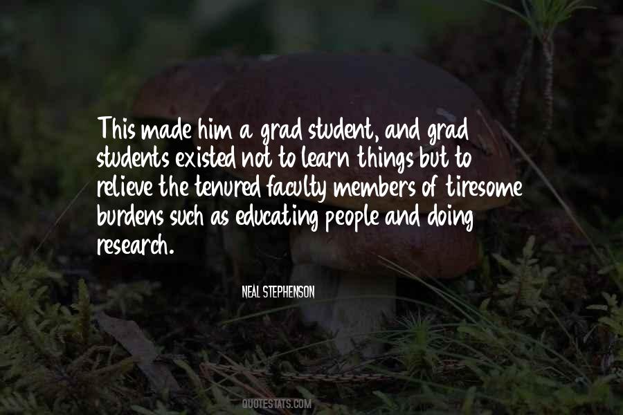 Quotes About Graduate Students #1363483