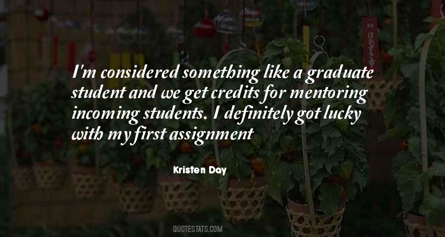 Quotes About Graduate Students #1433851