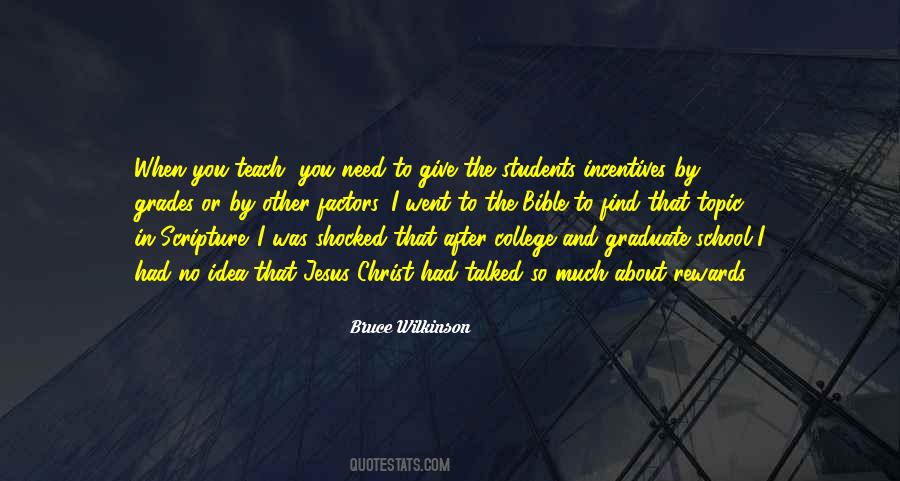 Quotes About Graduate Students #207038