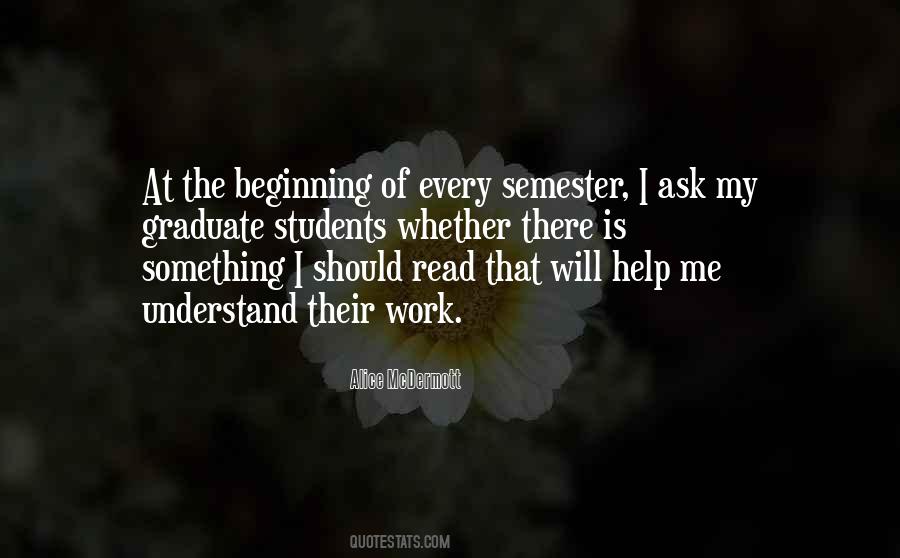 Quotes About Graduate Students #792495