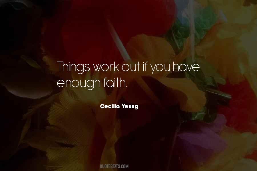 Quotes About Things Work Out #1010805