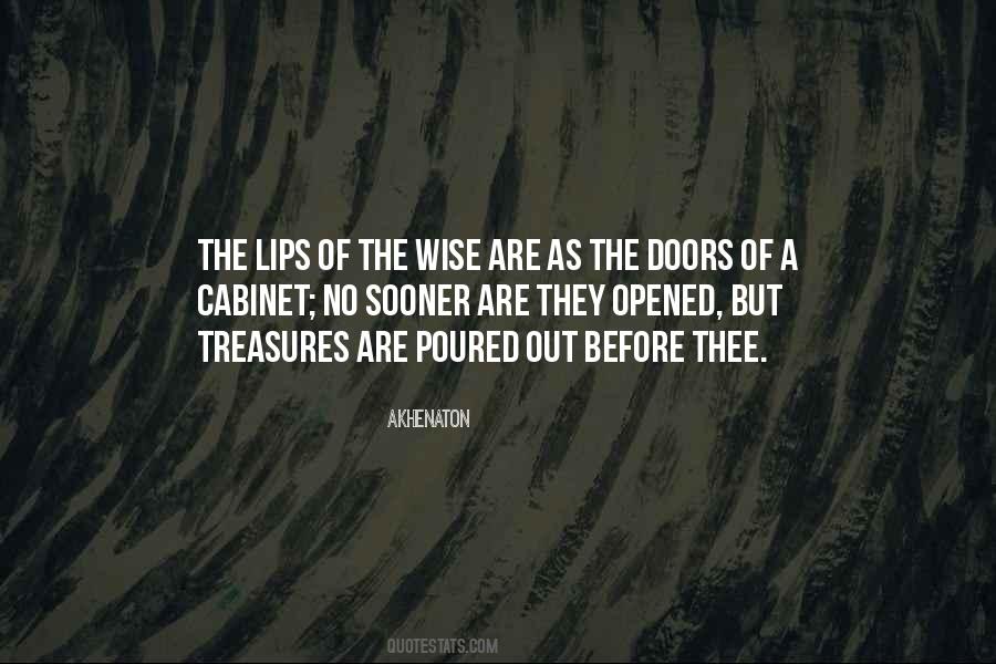 Lips Wise Quotes #913605