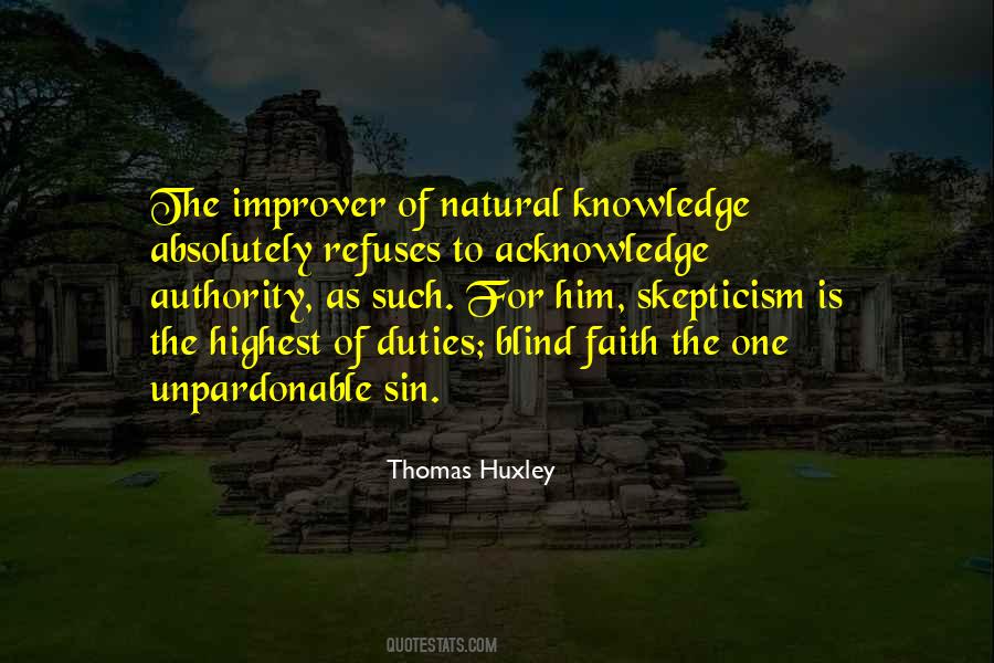 Quotes About Blind Faith #1210908