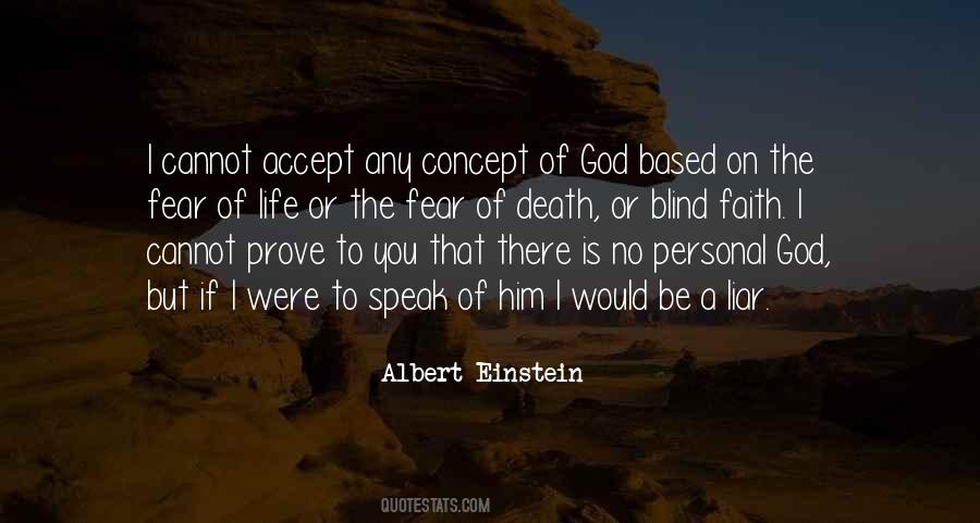 Quotes About Blind Faith #252351