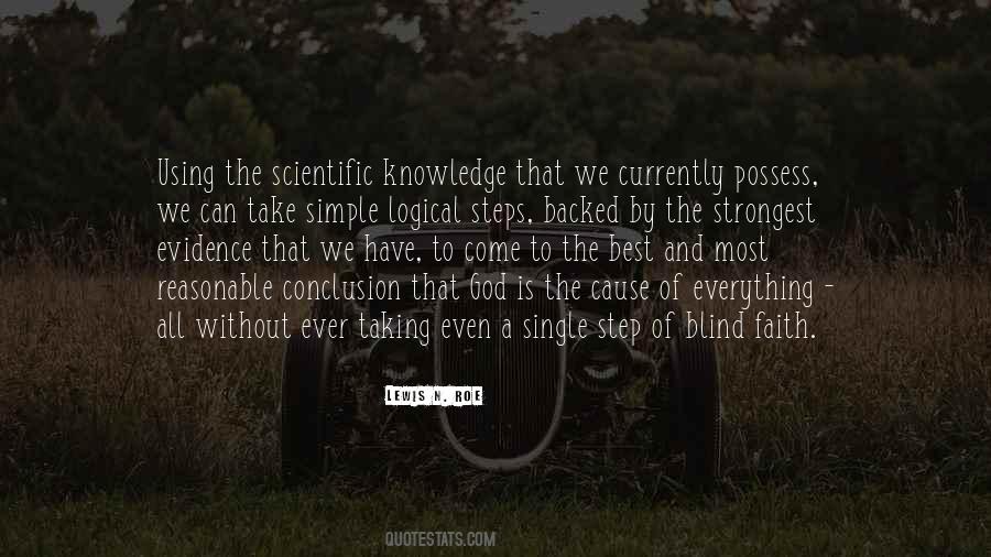 Quotes About Blind Faith #410417