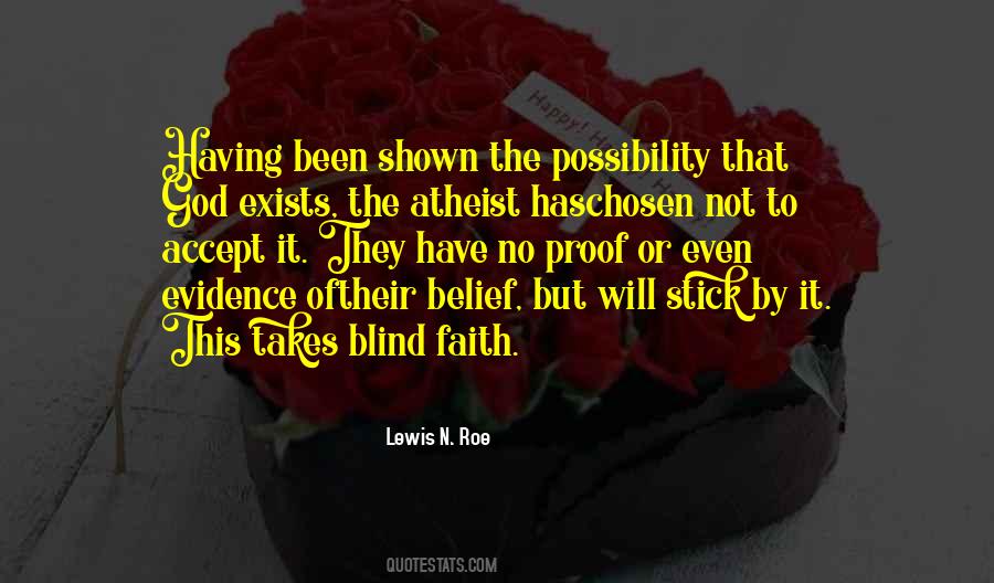 Quotes About Blind Faith #570046