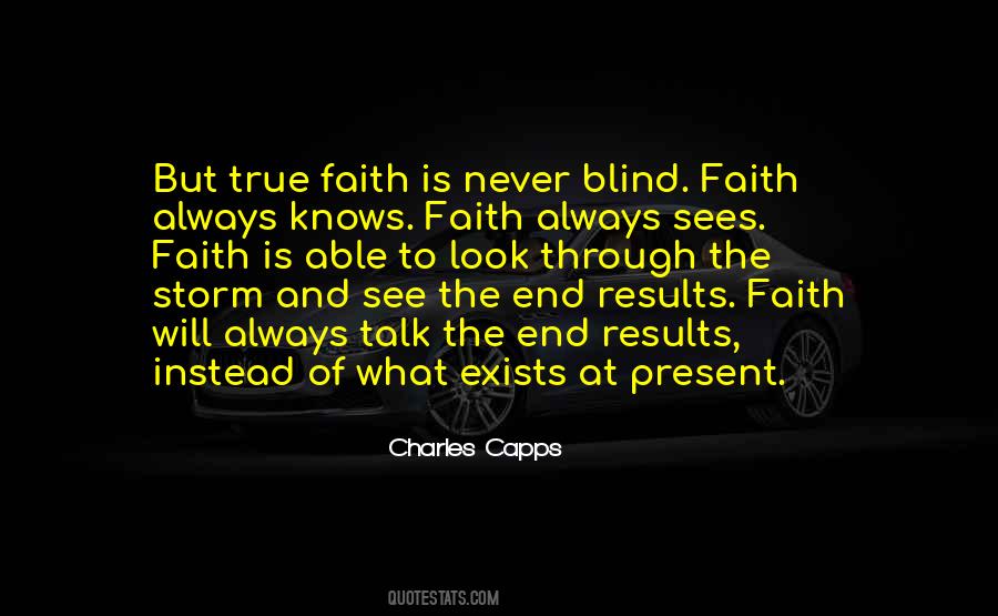Quotes About Blind Faith #644514
