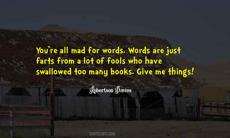 Quotes About Too Many Words #276317