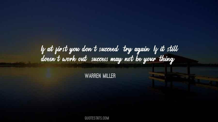 Quotes About Trying Until You Succeed #206371