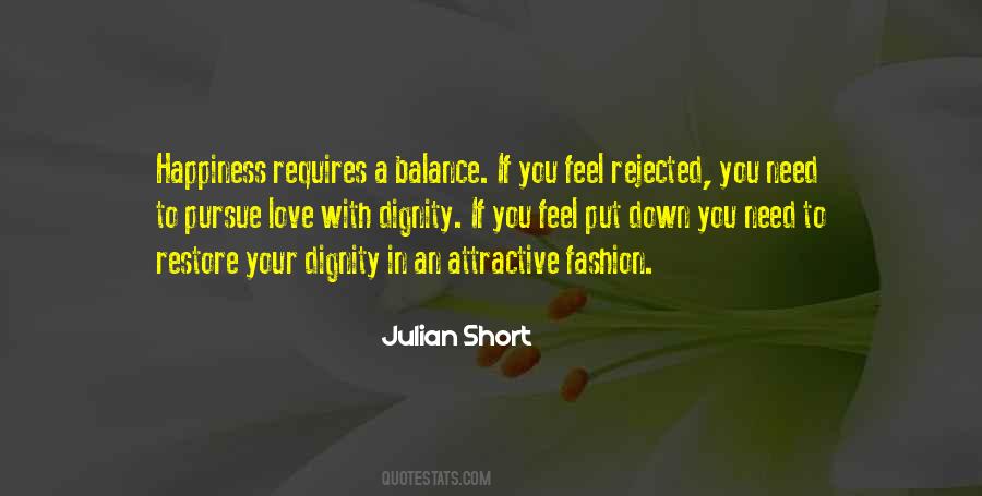 Quotes About Dignity In Love #654762