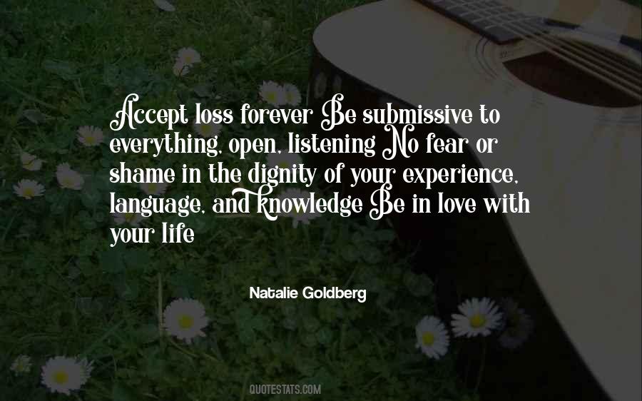 Quotes About Dignity In Love #705511