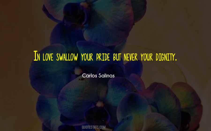 Quotes About Dignity In Love #81500