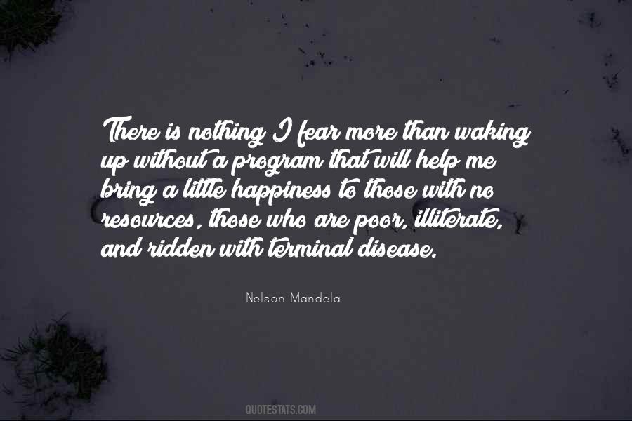 Quotes About Terminal Disease #522470