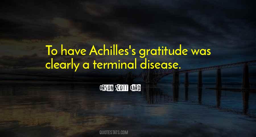 Quotes About Terminal Disease #658487