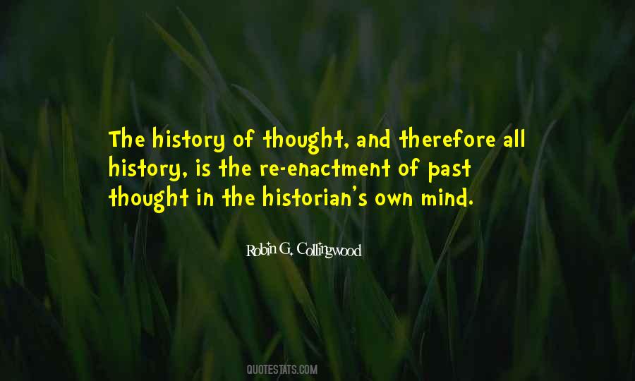 History Of Thought Quotes #1684355