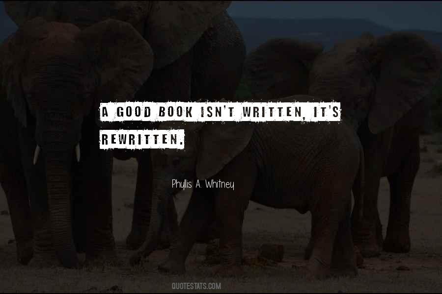 Quotes About Writing A Good Book #1088599