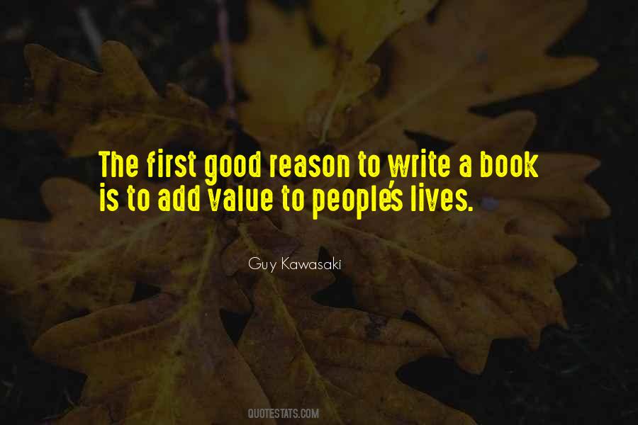 Quotes About Writing A Good Book #1688280