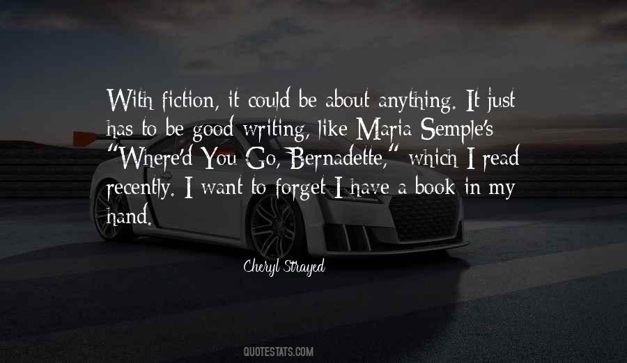 Quotes About Writing A Good Book #39349