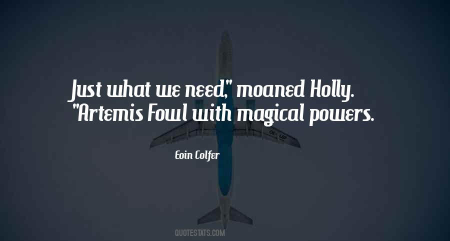 Quotes About Artemis Fowl #1337452