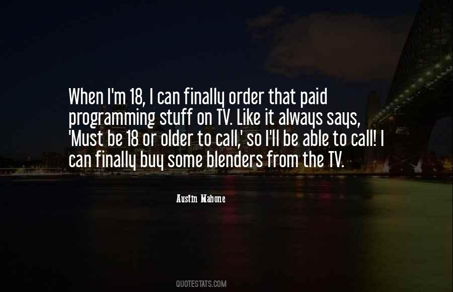 Quotes About Blenders #1061763