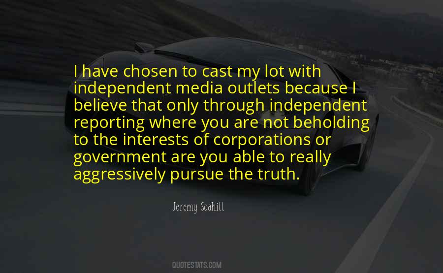 Quotes About Reporting The Truth #1537161