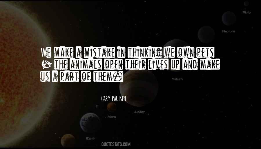 Thinking Animal Quotes #1074124