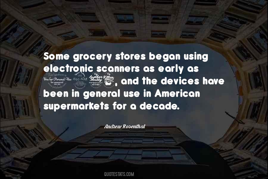 Quotes About Grocery Stores #1590289