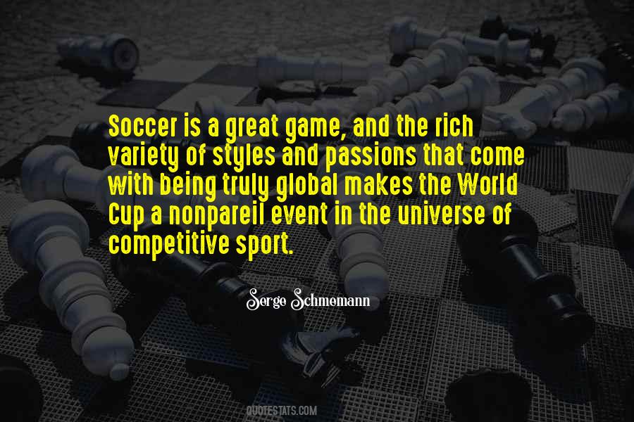 Quotes About Being A Sport #734460