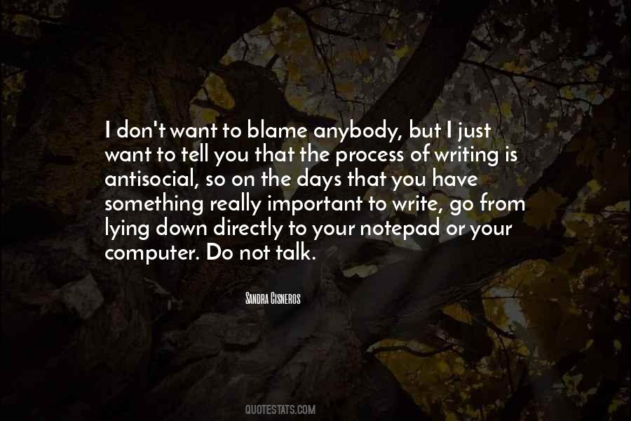 Quotes About Process Of Writing #1109340