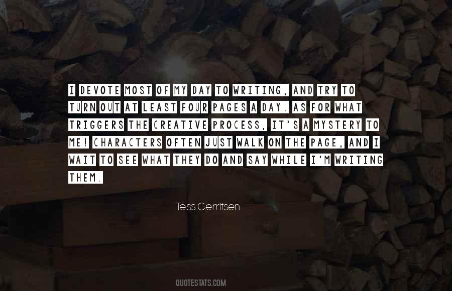 Quotes About Process Of Writing #4640