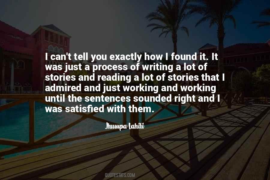 Quotes About Process Of Writing #562270