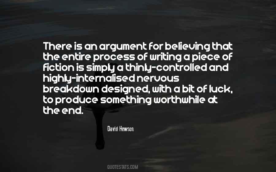 Quotes About Process Of Writing #762438