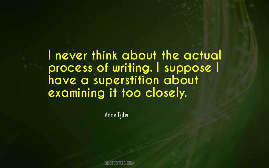Quotes About Process Of Writing #889851