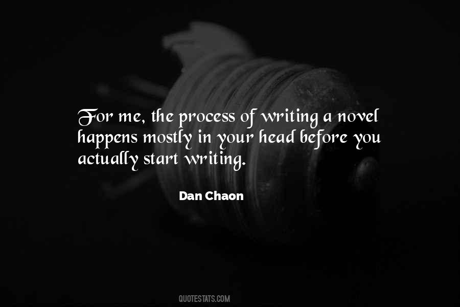 Quotes About Process Of Writing #890832