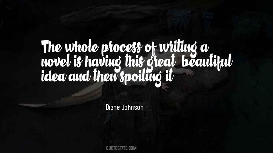 Quotes About Process Of Writing #98686
