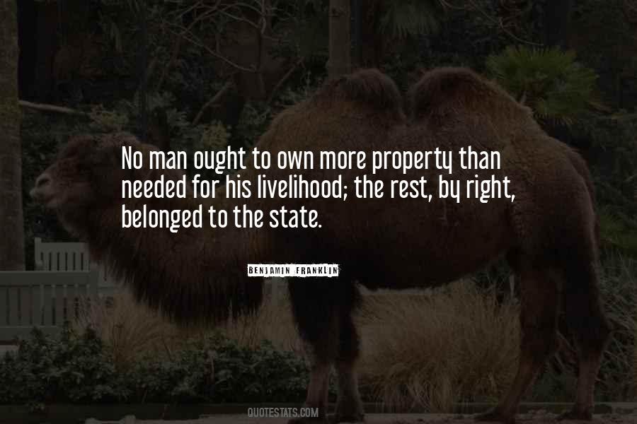 Quotes About Right Livelihood #508178