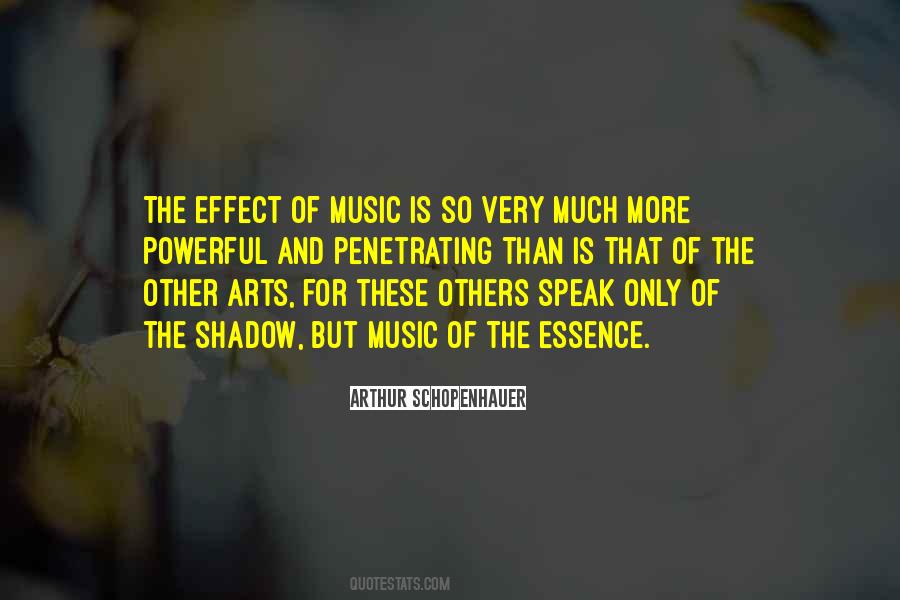Effect Of Music Quotes #429766