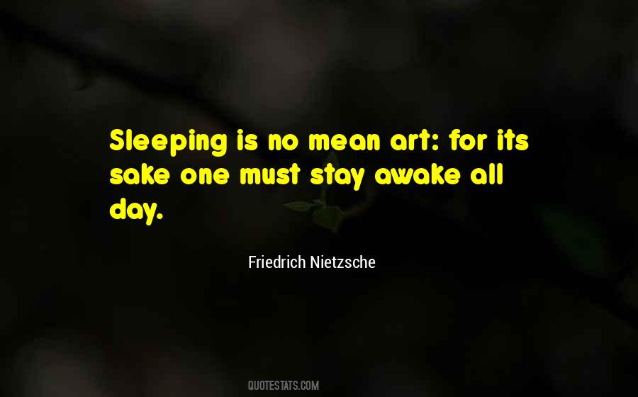 Quotes About Sleeping Well #49675