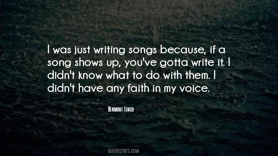 Quotes About Songs #1364211