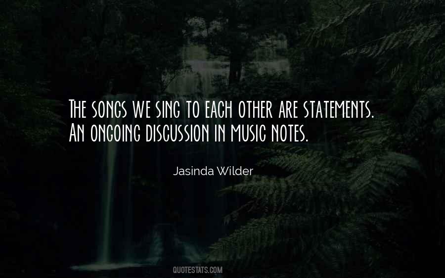 Quotes About Songs #1375895