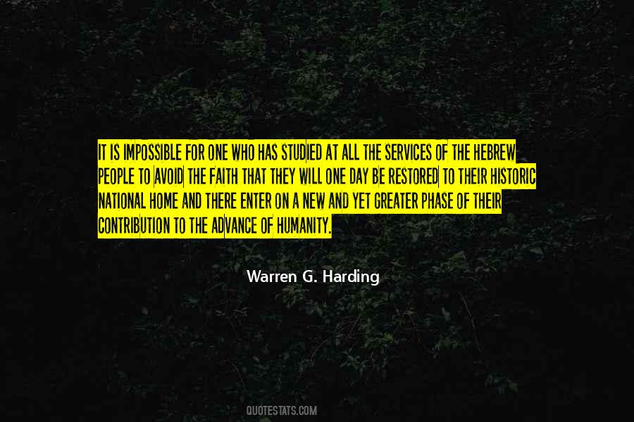 Humanity And Faith Quotes #1544256