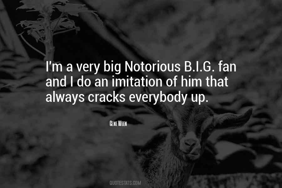 Big Notorious Quotes #1218084