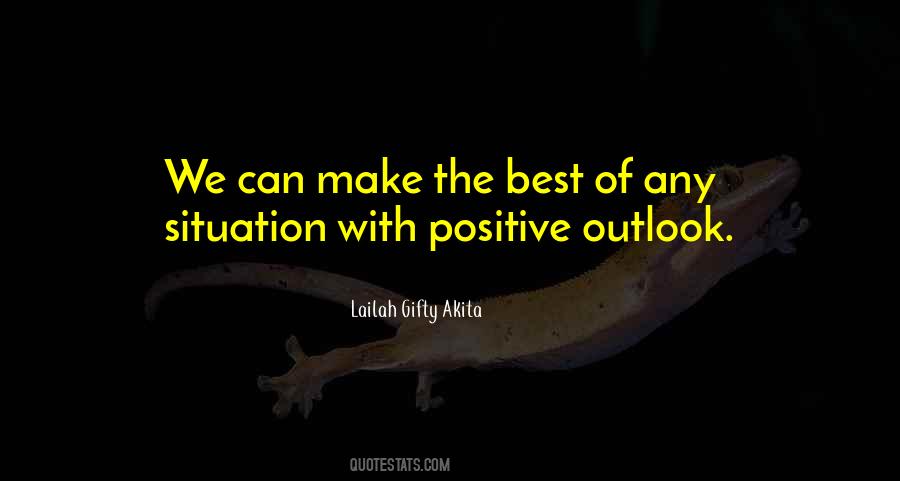 Quotes About Outlook #1285607