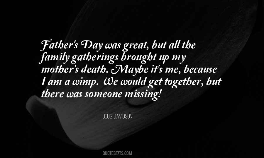 Quotes About A Father's Death #13805
